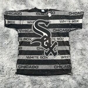 Vintage 1992 SALEM Chicago White Sox MLB All Over Print Shirt Adult XL AOP